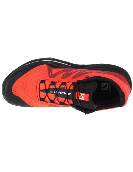 Salomon Pulsar L41602900 Ανδρικά Αθλητικά Παπούτσια Trail Running Poppy Red / Bird / Black