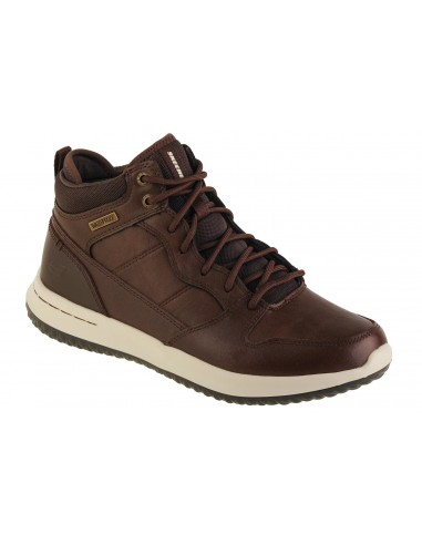 Skechers Delson Ανδρικά Μποτάκια Καφέ 65801-CHOC Ανδρικά > Παπούτσια > Παπούτσια Μόδας > Sneakers