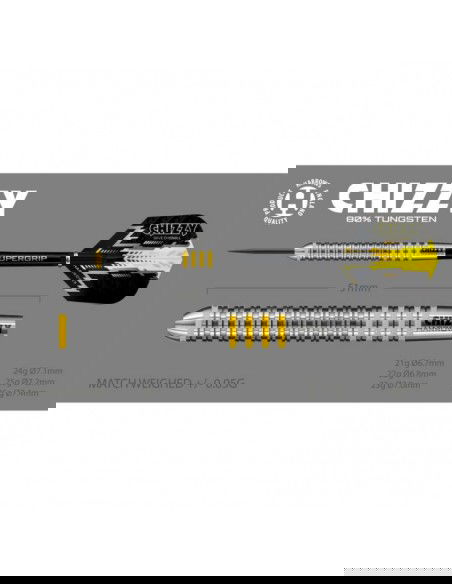Harrows Chizzy Darts 80 Steeltip HSTNK000013896
