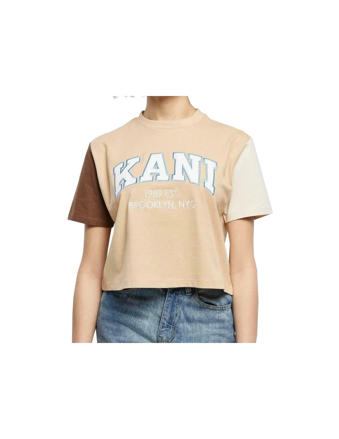 Karl Kani Serif Γυναικείο Crop T-shirt 6130858