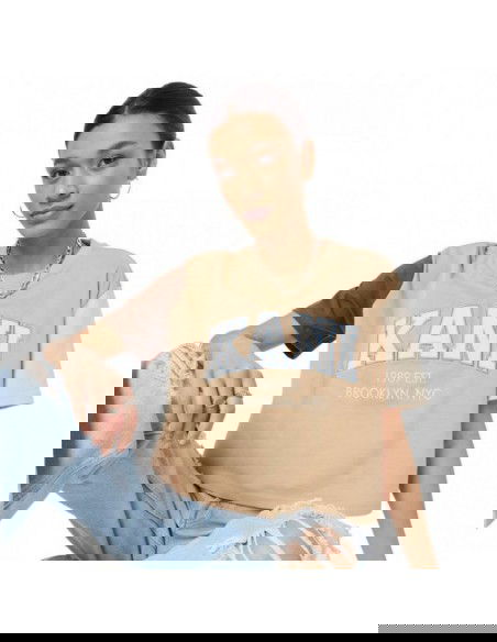 Karl Kani Serif Crop Block Tee W 6130858