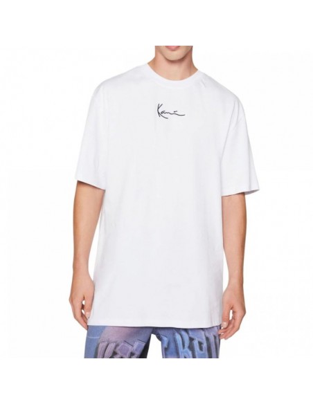 Karl Kani Small Signature Essential Ανδρικό T-shirt Κοντομάνικο Λευκό 6037451