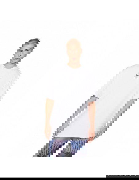 Karl Kani Small Signature Essential Ανδρικό T-shirt Κοντομάνικο Λευκό 6037451