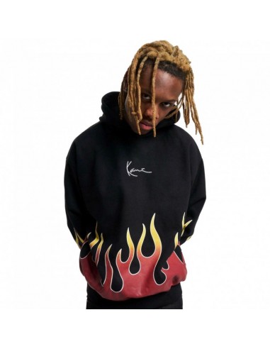 Karl Kani Small Signature Flame Os Hoodie M 6021649