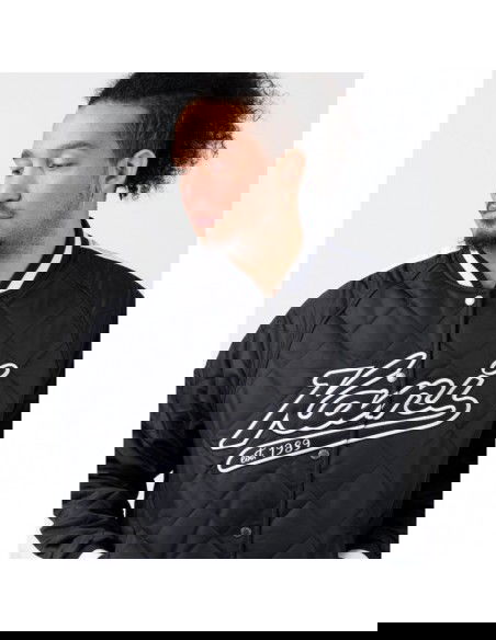 Karl Kani Ανδρικό Χειμωνιάτικο Μπουφάν Bomber Μαύρο 6085205