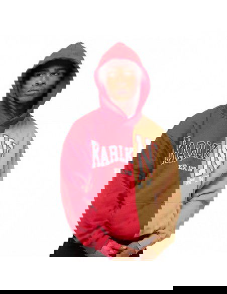 Karl Kani Woven Retro Split Os Hoodie M 6021762