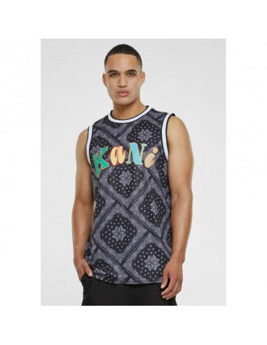 Karl Kani Woven Signature Paisley Basketball Tank M 6031440