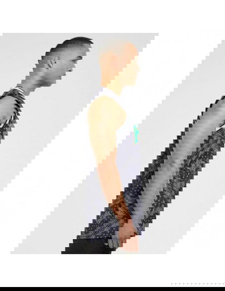 Karl Kani Woven Signature Ανδρική Αθλητική Μπλούζα Αμάνικη Πολύχρωμη 6031440