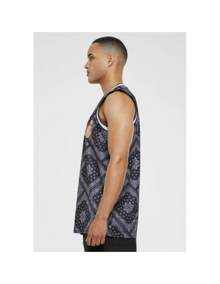 Karl Kani Woven Signature Ανδρική Αθλητική Μπλούζα Αμάνικη Πολύχρωμη 6031440