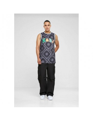 Karl Kani Woven Signature Ανδρική Αθλητική Μπλούζα Αμάνικη Πολύχρωμη 6031440