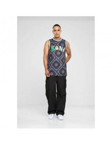 Karl Kani Woven Signature Ανδρική Αθλητική Μπλούζα Αμάνικη Πολύχρωμη 6031440