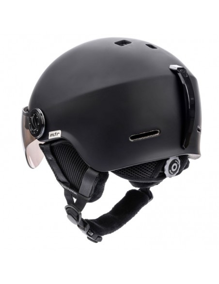 Meteor Falven Κράνος για Σκι & Snowboard σε Μαύρο Χρώμα 24969