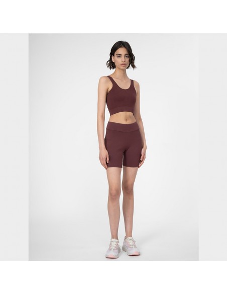 4F Training Γυναικείο Ποδηλατικό Κολάν Καφέ 4FSS23TTIGF060-81S