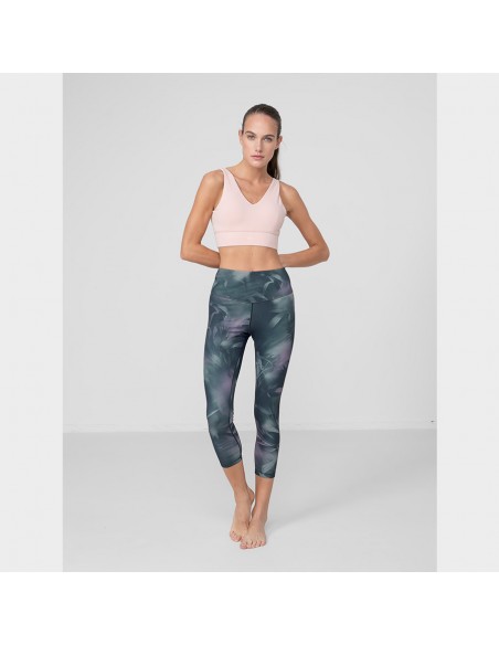 4F Training Γυναικείο Cropped Κολάν H4Z22-SPDF016-90A