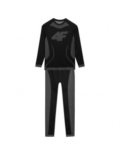 4F Thermoactive Παιδικό Ισοθερμικό Σετ Μαύρο 4FJAW23USEAF109-20S
