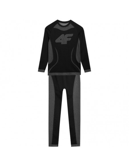 4F Thermoactive Παιδικό Ισοθερμικό Σετ Μαύρο 4FJAW23USEAF109-20S
