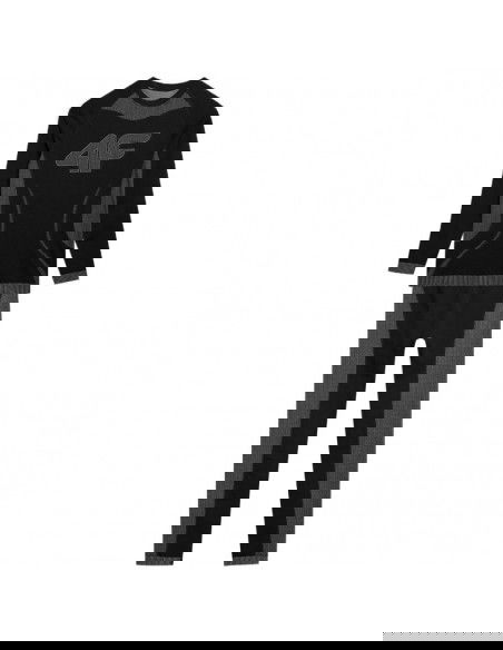 4F Thermoactive Παιδικό Ισοθερμικό Σετ Μαύρο 4FJAW23USEAF109-20S
