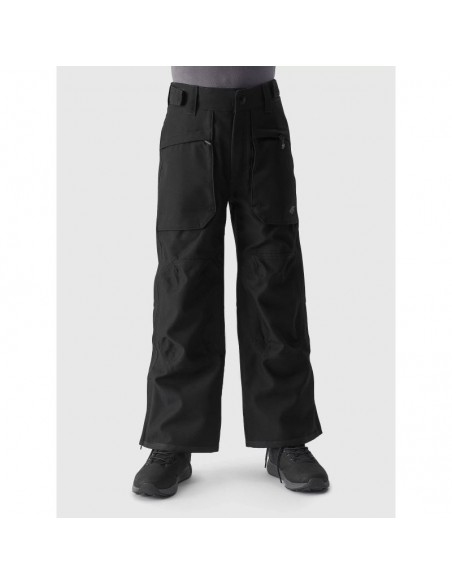 4F 4FJAW23TFTRM359-21S Παιδικό Παντελόνι Σκι & Snowboard Μαύρο