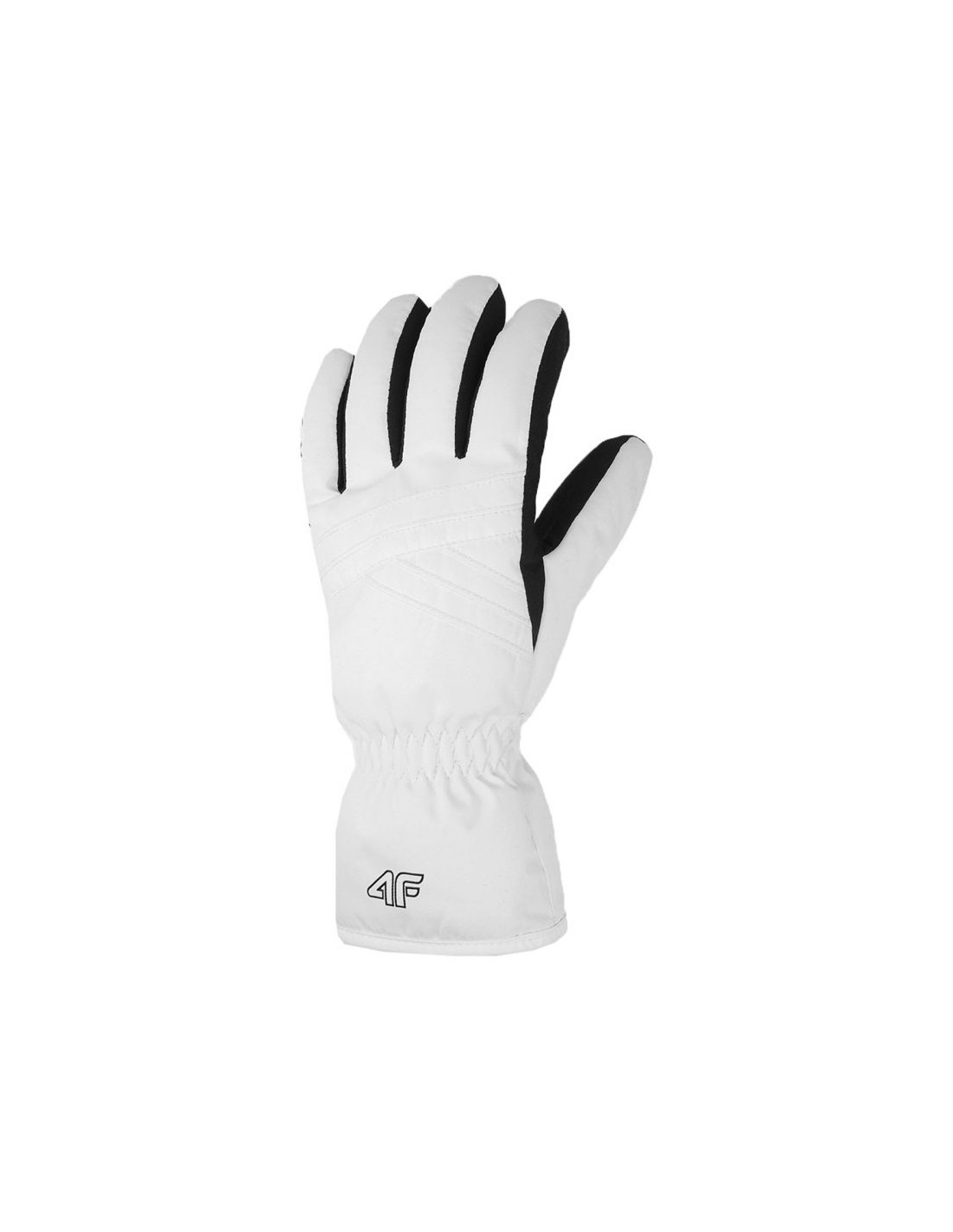 4F 4FWAW23AFGLF106-10S Γυναικεία Γάντια Σκι &amp; Snowboard Λευκά