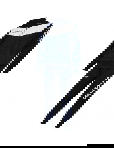 Givova Tuta Visa Σετ Φόρμας με Λάστιχο Navy Μπλε TR018-0403