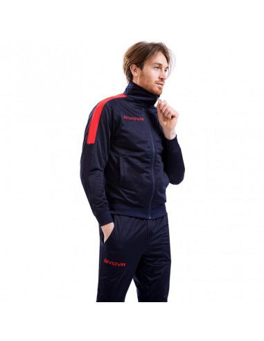 Givova Tuta Revolution Σετ Φόρμας με Λάστιχο Μπλε TR033-0412