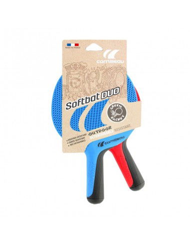 Table tennis racquet set SOFTBAT DUO 454750