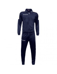 Givova Tuta Revolution Σετ Φόρμας με Λάστιχο Μπλε TR033-0403