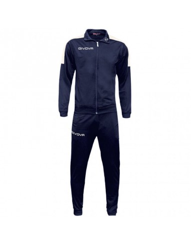 Givova Tuta Revolution Σετ Φόρμας με Λάστιχο Μπλε TR033-0403