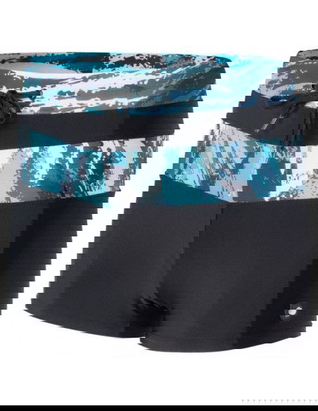 Aquawave Ανδρικό Μαγιό Σορτς Μαύρο με Σχέδια 92800455022