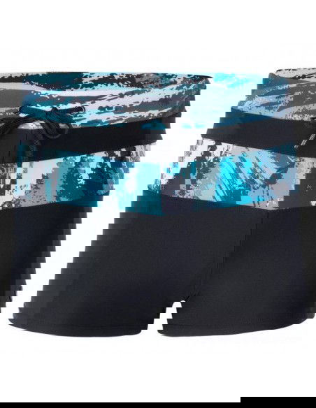 Aquawave Ανδρικό Μαγιό Σορτς Μαύρο με Σχέδια 92800455022