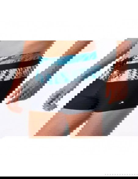 Aquawave Ανδρικό Μαγιό Σορτς Μαύρο με Σχέδια 92800455022