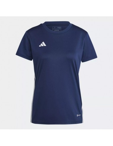 Adidas Γυναικεία Αθλητική Μπλούζα Κοντομάνικη Navy Μπλε H44531