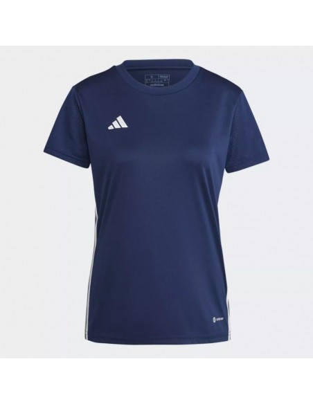 Adidas Γυναικεία Αθλητική Μπλούζα Κοντομάνικη Navy Μπλε H44531