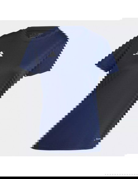 Adidas Γυναικεία Αθλητική Μπλούζα Κοντομάνικη Navy Μπλε H44531