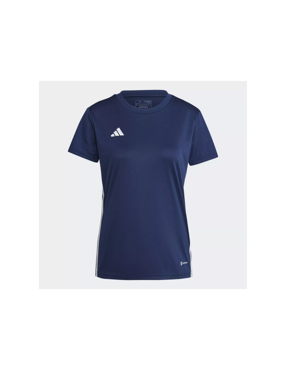 Adidas Γυναικεία Αθλητική Μπλούζα Κοντομάνικη Navy Μπλε H44531