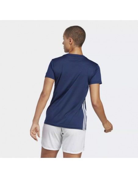 Adidas Γυναικεία Αθλητική Μπλούζα Κοντομάνικη Navy Μπλε H44531