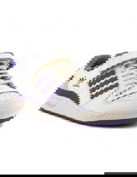 Adidas Forum 84 Ανδρικά Sneakers Off White / Tech Purple / Cream White GX4535