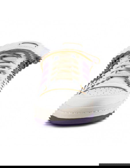 Adidas Forum 84 Ανδρικά Sneakers Off White / Tech Purple / Cream White GX4535