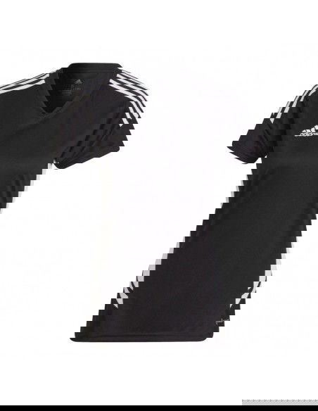 Adidas Condivo 22 Γυναικείο Αθλητικό T-shirt Fast Drying με V Λαιμόκοψη Μαύρο H21258