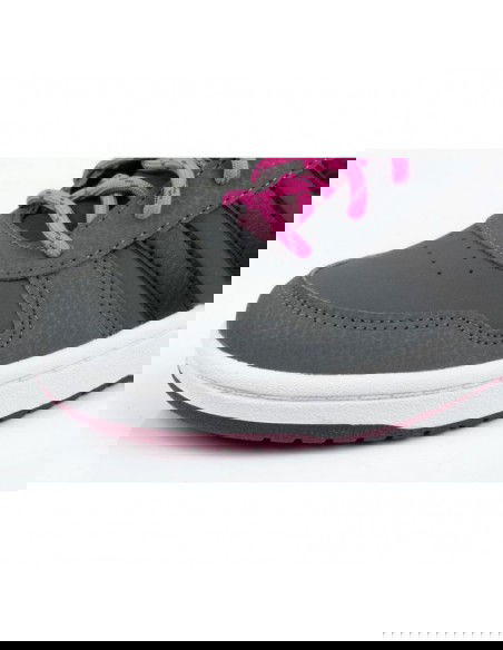 Adidas Αθλητικά Παιδικά Παπούτσια Μπάσκετ Hoops 2 GZ7796 Grey Five / Core Black / Screaming Pink