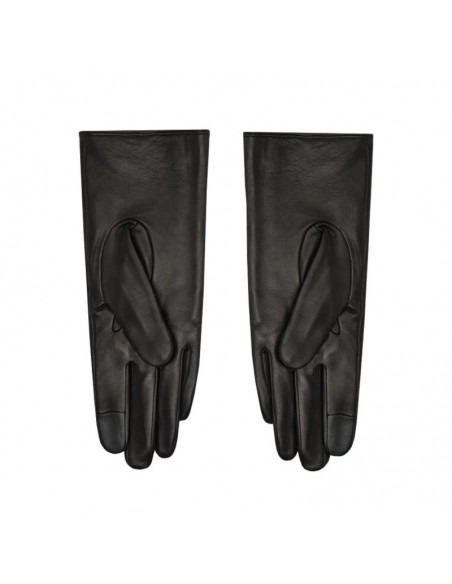 Calvin Klein Μαύρα Γυναικεία Δερμάτινα Γάντια K60K610153-BDS