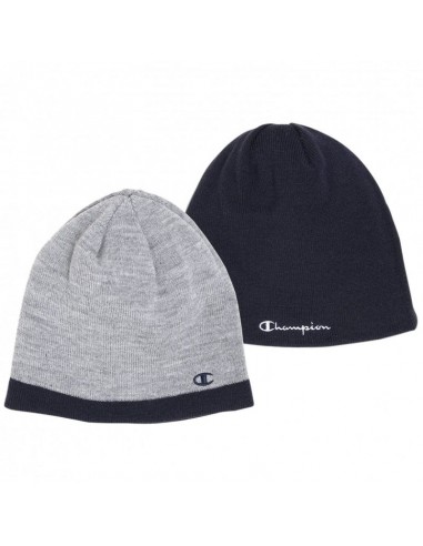 Champion Beanie Unisex Reversible Σκούφος Πλεκτός σε Navy Μπλε χρώμα 804673-EM021