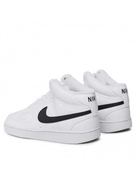 Nike Court Vision Ανδρικά Μποτάκια White / Black DN3577-101