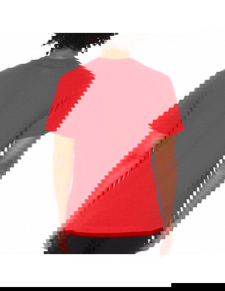 Nike Icon Block Αθλητικό Ανδρικό T-shirt Κόκκινο με Λογότυπο DC5092-657