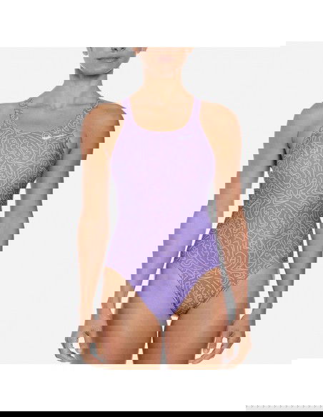 NIKE Hydrastrong Multi Print swimsuit NESSD011 582