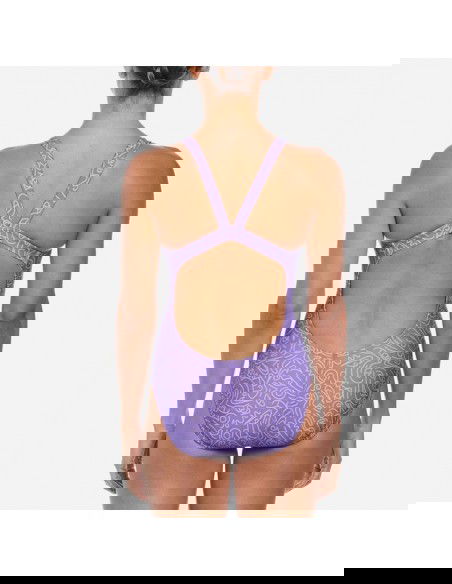 NIKE Hydrastrong Multi Print swimsuit NESSD011 582