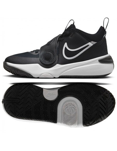 Nike Αθλητικά Παιδικά Παπούτσια Μπάσκετ Hustle D 11 Black / White DV8996-002