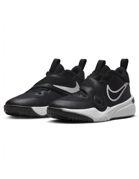 Nike Αθλητικά Παιδικά Παπούτσια Μπάσκετ Hustle D 11 Black / White DV8996-002