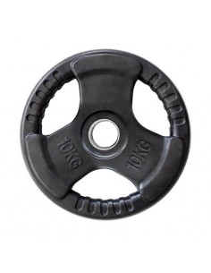 HMS TOK10 Δίσκος Λαστιχένιος 1 x 10kg Φ51mm με Λαβές