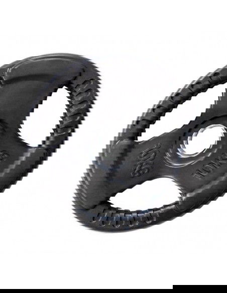 HMS TOK10 Δίσκος Λαστιχένιος 1 x 10kg Φ51mm με Λαβές